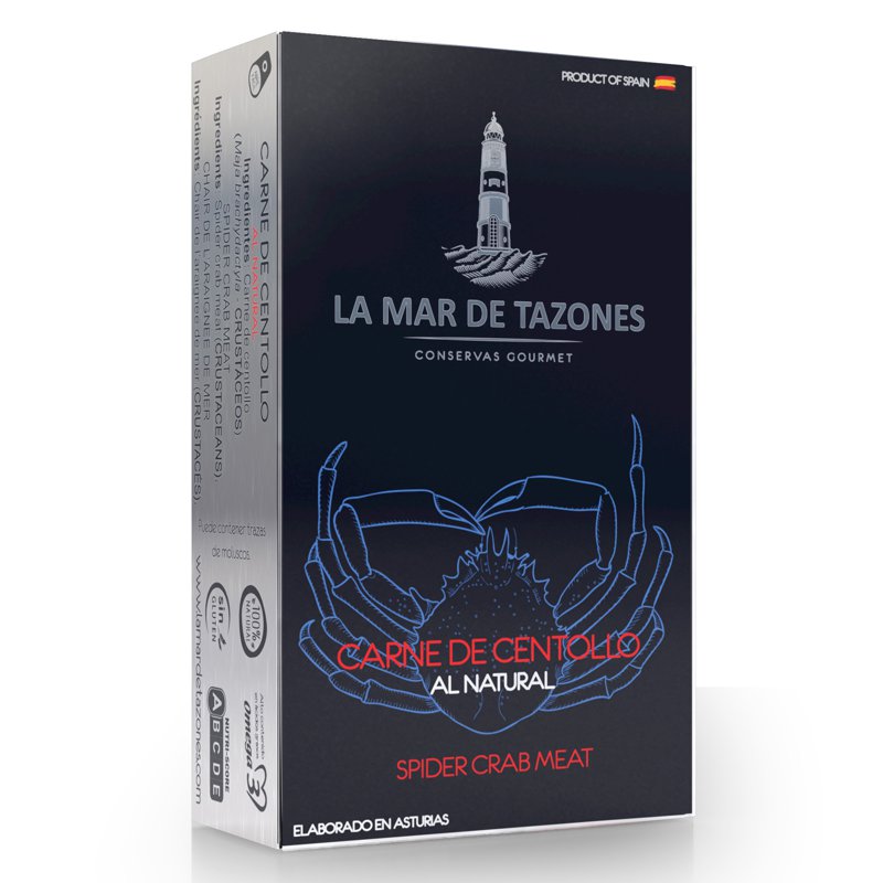 La Mar De Tazones Spider Crab Meat 120 G