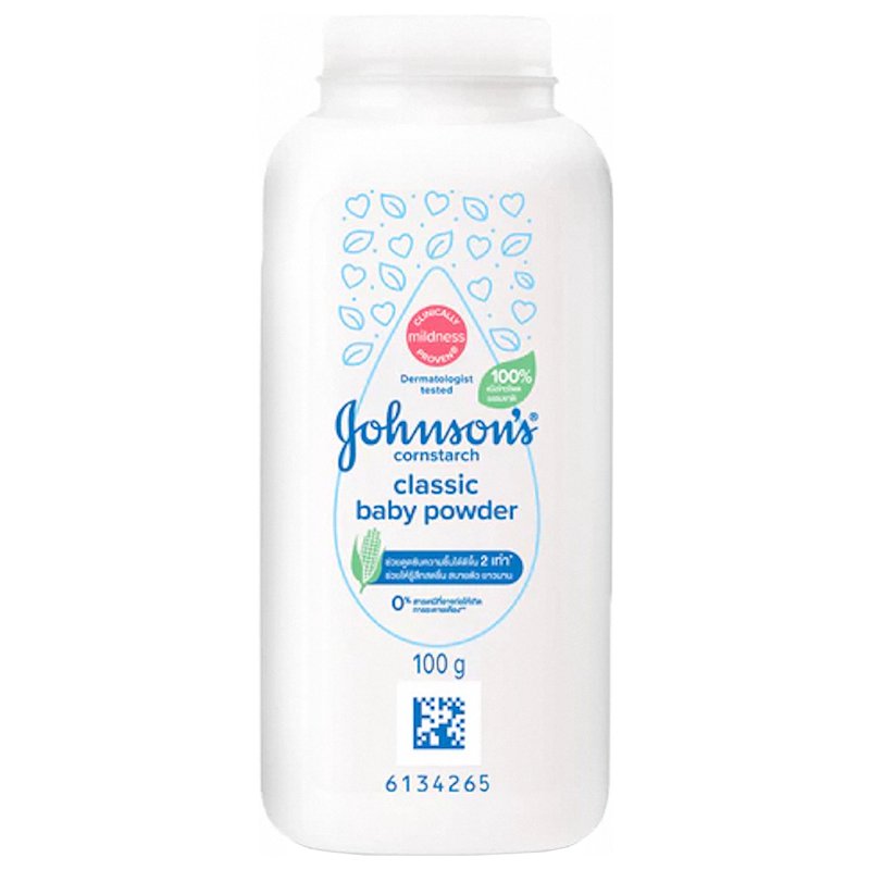 Johnson's Cornstarch Baby Powder - Classic 100 G