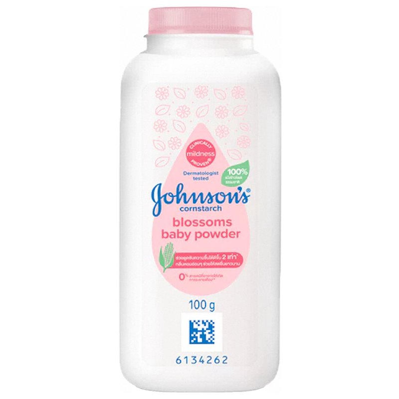 Johnson's Cornstarch Baby Powder - Blossoms 100 G