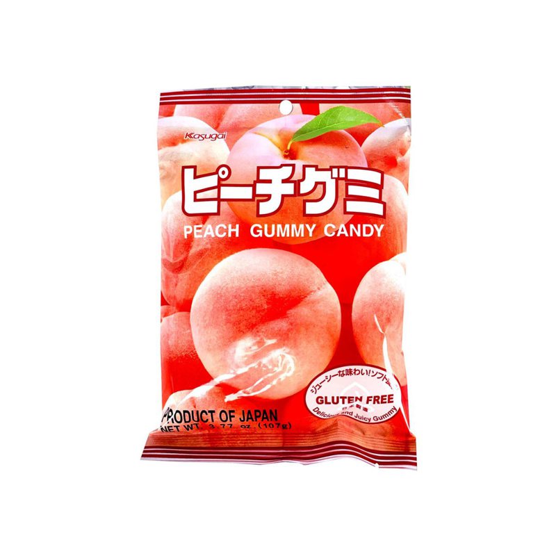 Kasugai Peach Gummy Candy