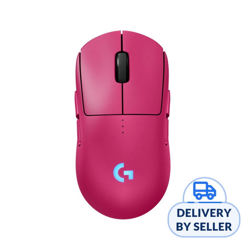 Logitech G Pro 2 Lightspeed Wireless Gaming Mouse - Pink 1 S