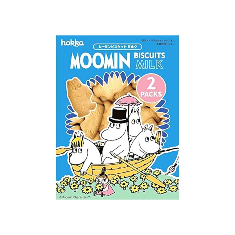 Hokuriku Hokka Moomin Danino Biscuit Box Milk