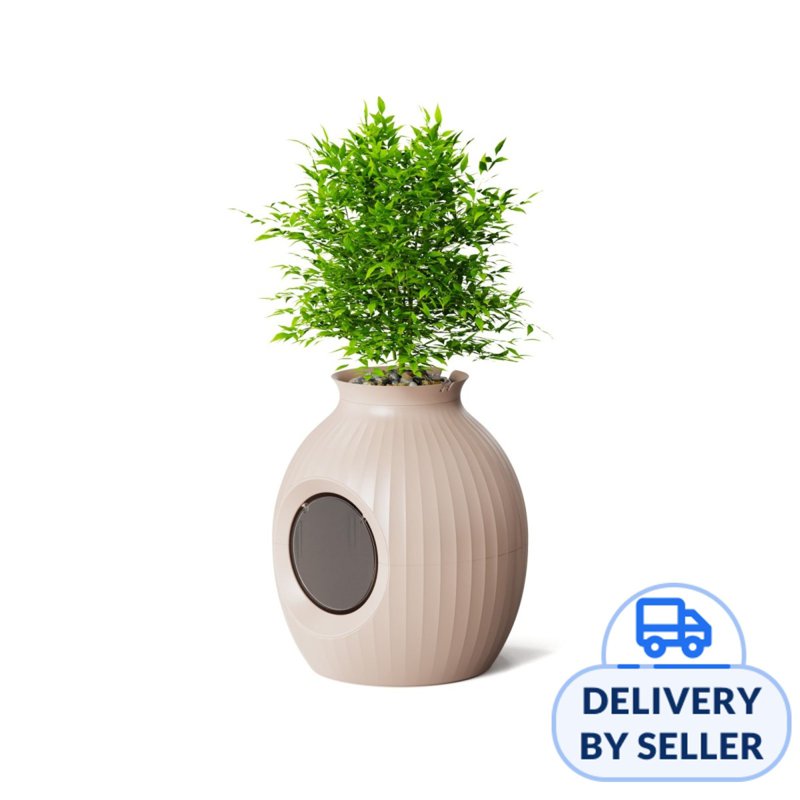 Digital Plasma Deodorant Flowerpot Cat Litter Box (SH2805) 1 S