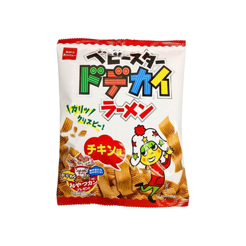 Oyatsu Dodekai Ramen Wheat Snack - Chicken