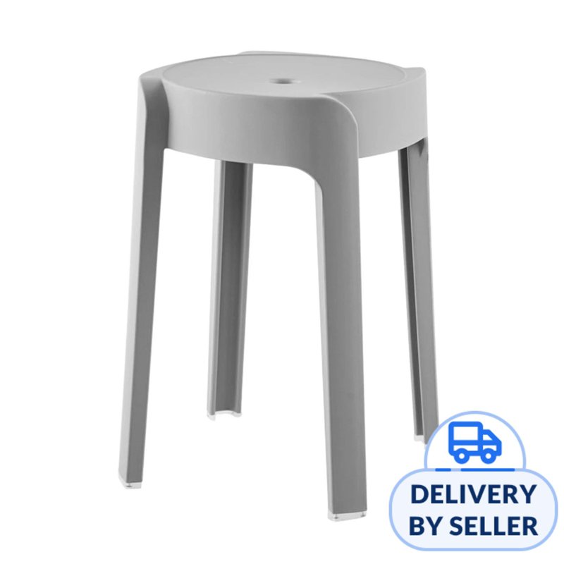 WYNNE Stackable Stool - Grey 1 S