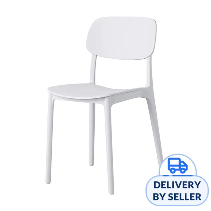 MATTIAS Stacking Chair - White 1 S