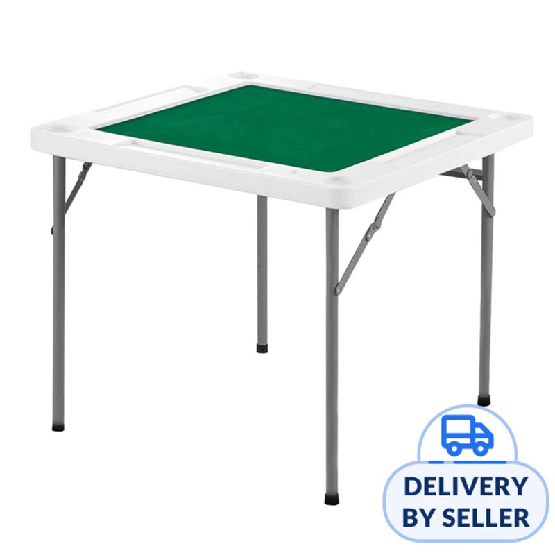 HDPE Foldable Mahjong Table - White 1 S