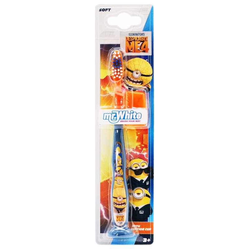 Mr White Toothbrush with Suction Cup - Minions 1 S