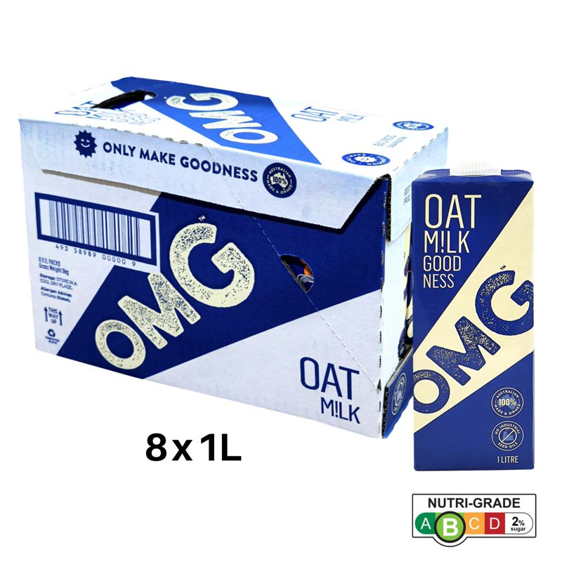OMG Oat Milk Goodness Barista Olive Oil Oat Milk