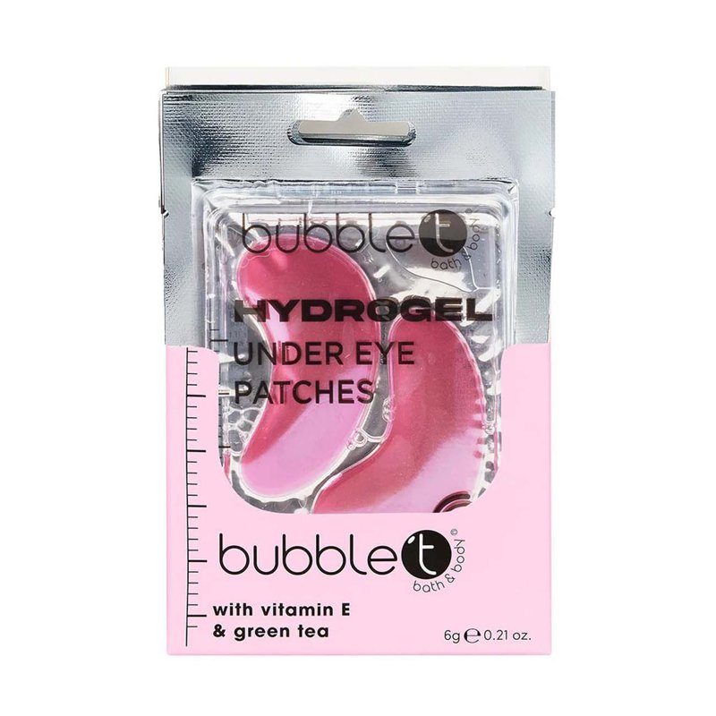 Bubble T Hydrogel Eye Patches - Vitamin E & Green Tea