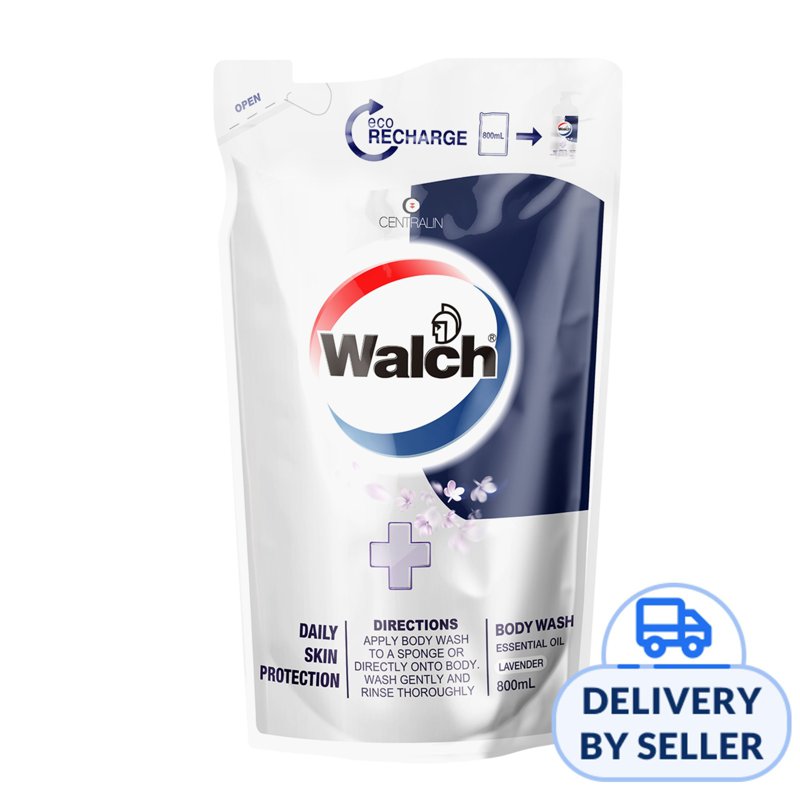 Walch Anti-bacterial Body Wash Refill - Lavender