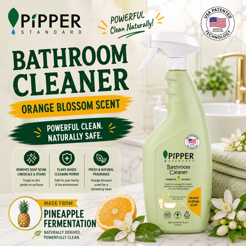 Pipper Standard Bathroom Cleaner - Orange Blossom