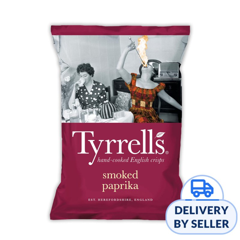 Tyrrells Tyrrell's Hand Cooked Potato Chips - Smoked Paprika