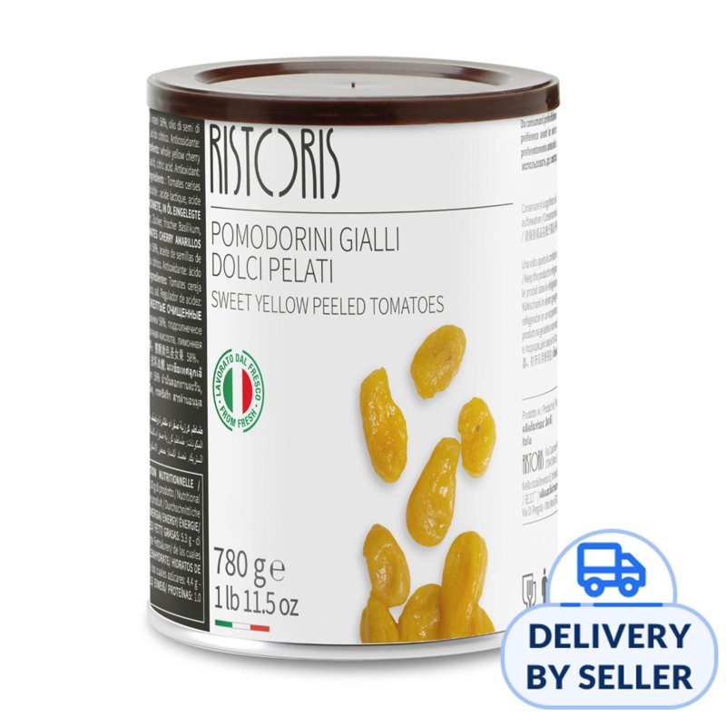 Ristoris Gourmet Sweet Yellow Peeled Tomatoes