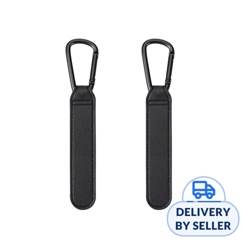 Little Minutes Stroller Hooks With Leather Straps 2 S