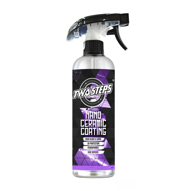Two Steps Cleaning Two Steps Detailing Nano Ceramic Coating