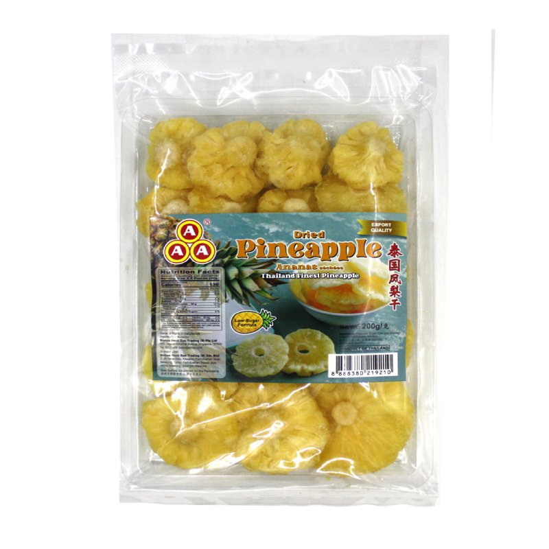 Aaa 3A Dried Pineapple Low Sugar