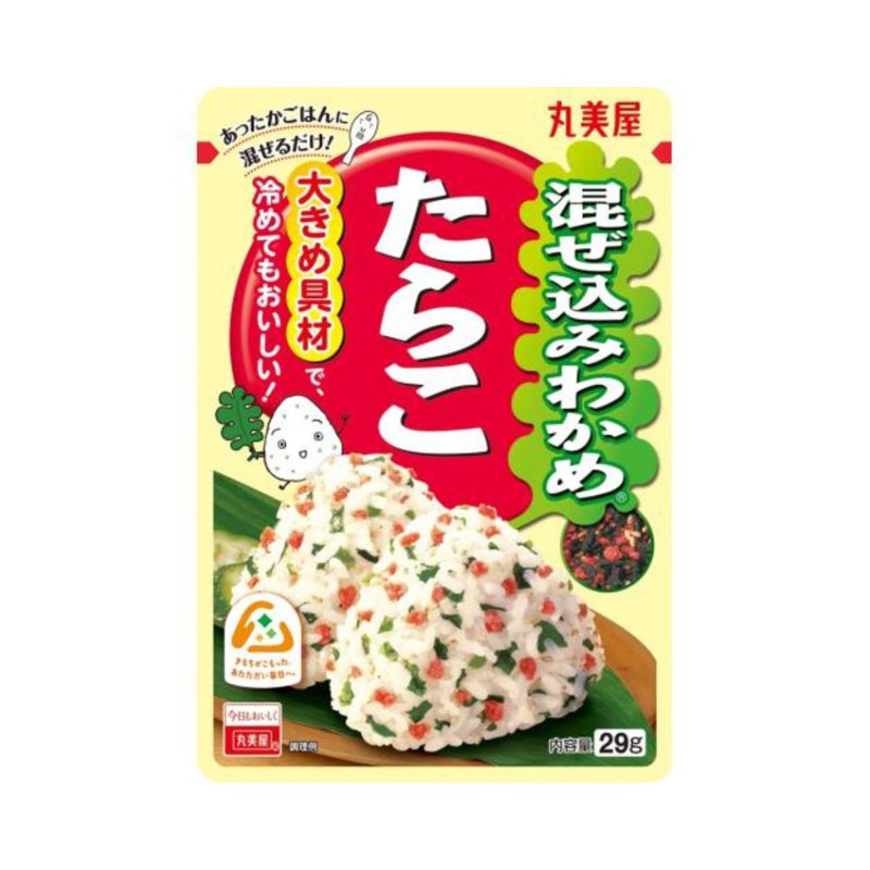 Marumiya Wakame Tarako Pollock Roe Rice Sprinkles Mix