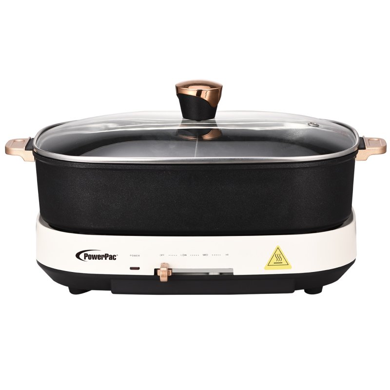 Powerpac Multi Cooker With YuanYang Pot - PPMC768
