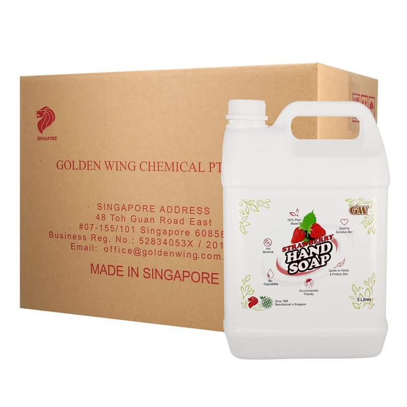 Gw Anti-bacterial Hand Soap - Strawberry (Carton)
