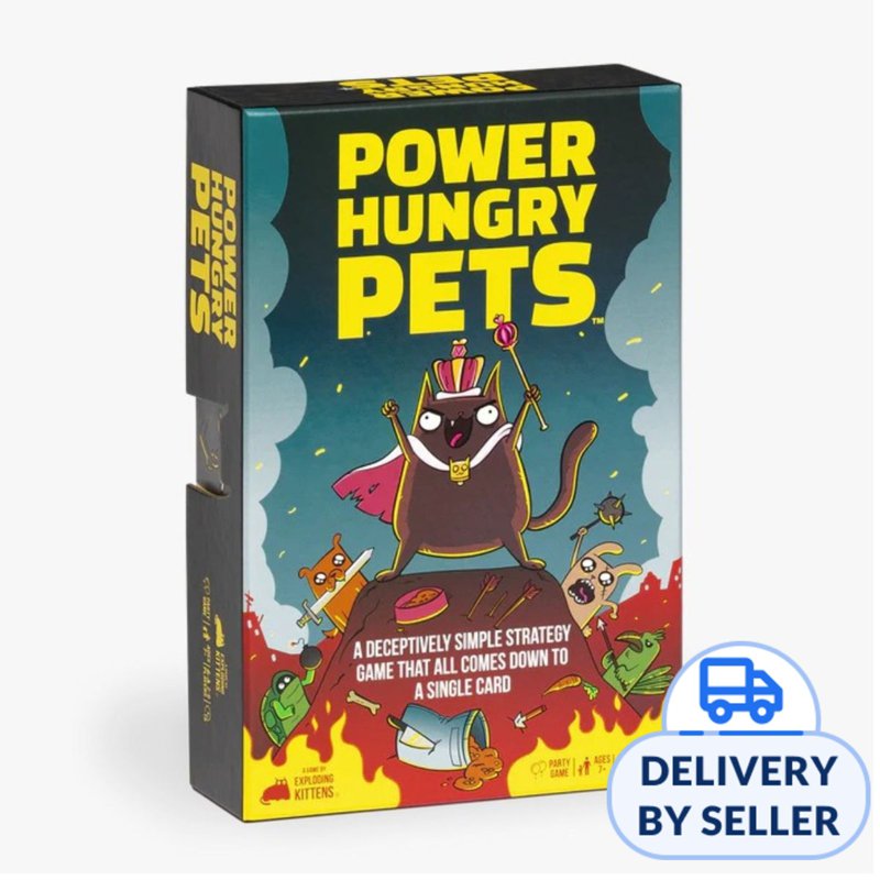 Power Hungry Pets Card Game 1 S