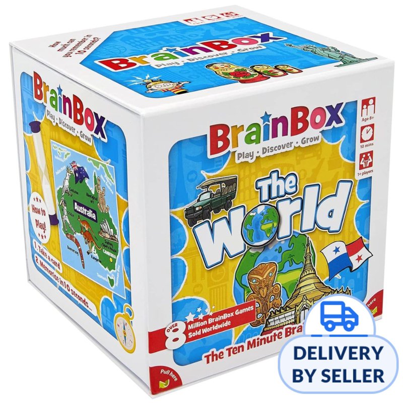 BrainBox The World Card Game 1 S