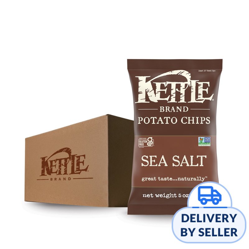 Kettle Chips Kettle Brand Potato Chips - Sea Salt