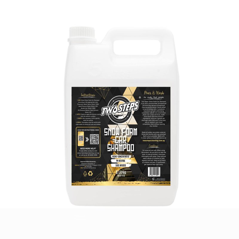 Two Steps Cleaning Two Steps Detailing Snow Foam Car Wash Eco Refill
