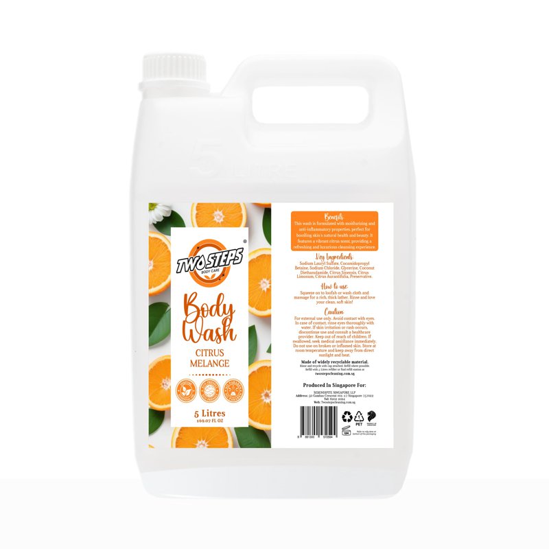 Two Steps Cleaning Two Steps Body Care Body Wash Eco Refill - Citrus Melange