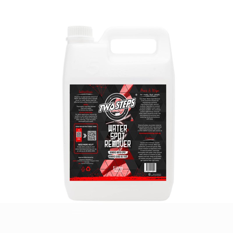 Two Steps Cleaning Two Steps Detailing Water Spot Remover Eco Refill
