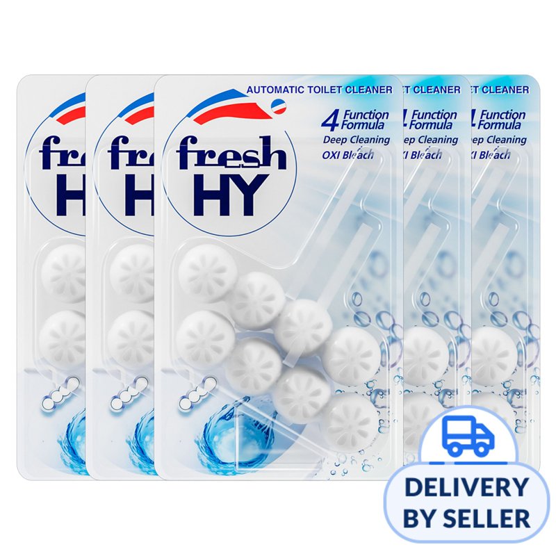 Fresh Hy Automatic Toilet Cleaner Bundle of 5 - OXI Bleach 5 S