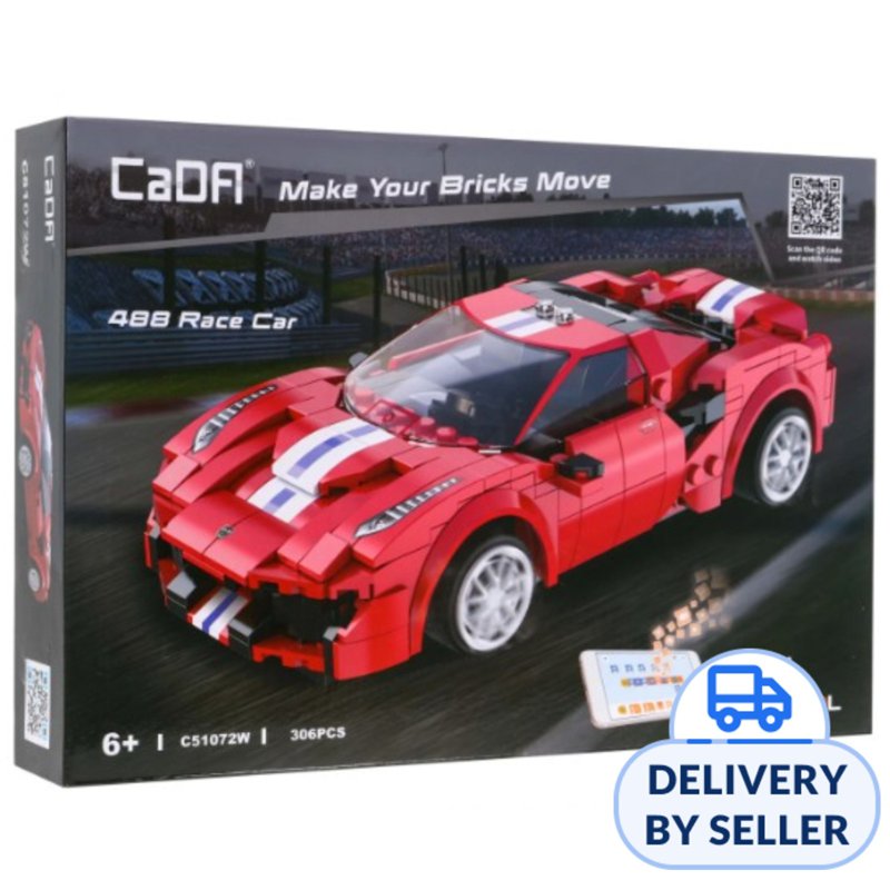 CaDA Red Race Car C51072W 1 S