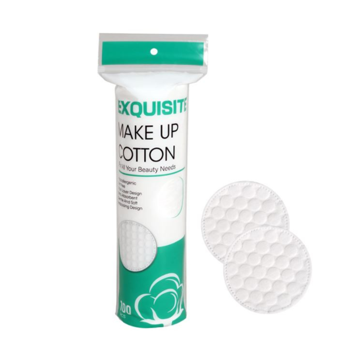 Dodomu Beauty Face Round Cotton Pads - Honeycomb 100 S
