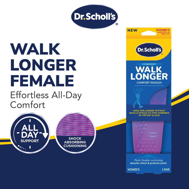 Dr. Scholl's Athletic Series Walk Longer Women