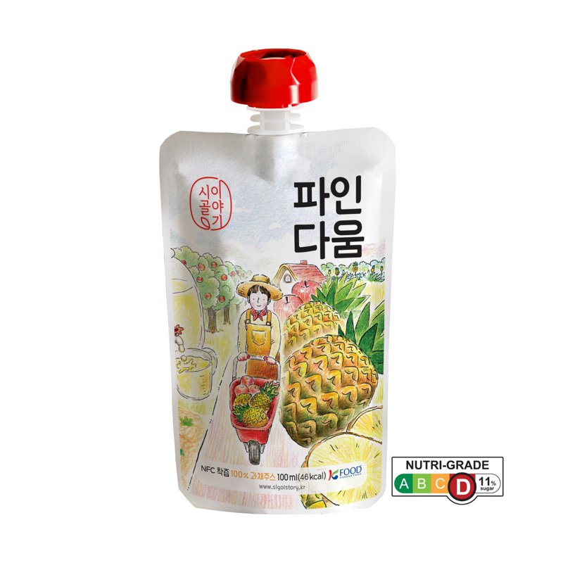 Sigolstory Nfc Korean Apple & Pineapple Juice