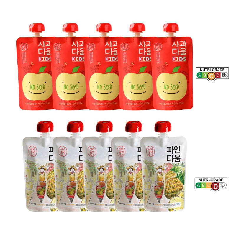 NFC Juice Bundle - Apple Juice + Apple & Pineapple Juice 10 S