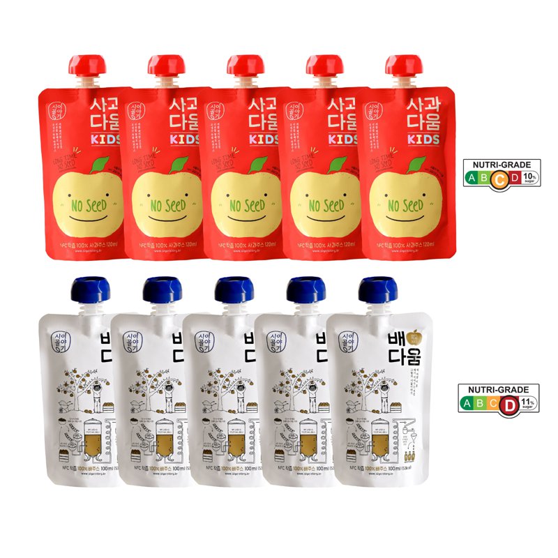 NFC Juice Bundle - Apple Juice+ Pear juice Juice 10 S