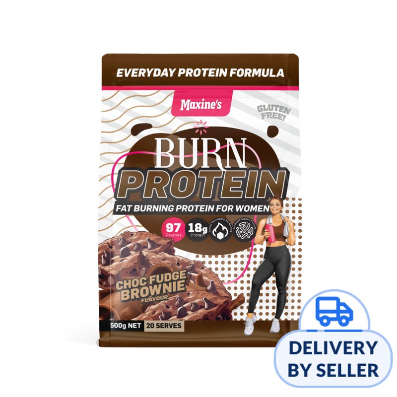 Maxines Maxine's Burn Protein Powder - Choc Fudge Brownie