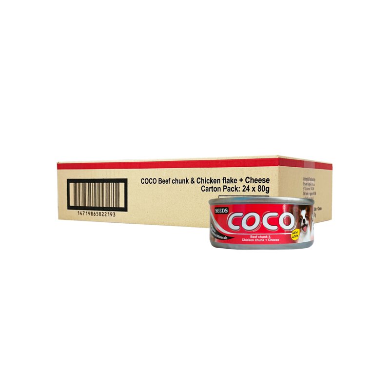 Coco Beef & Chicken & Cheese
