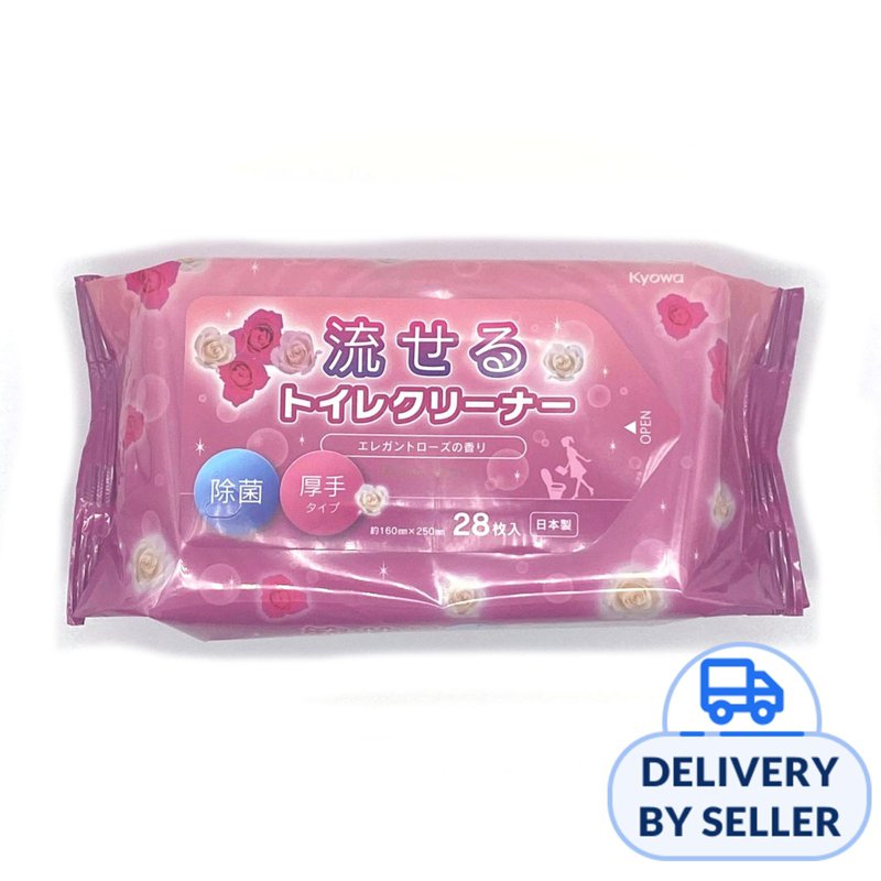 Kyowashiko Flushable Toilet Cleaner (Elegant Rose)