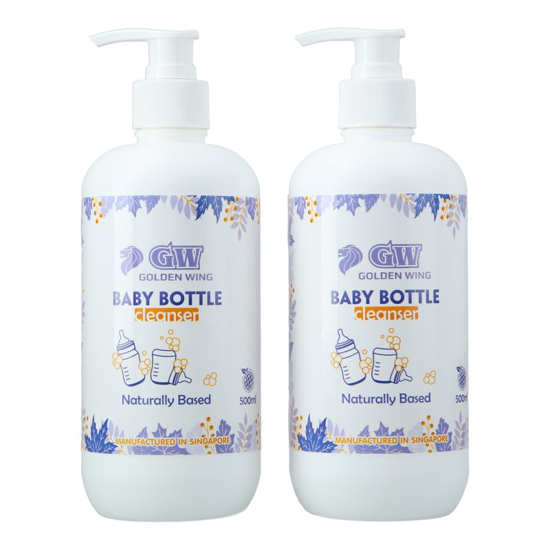 Gw Anti-bacterial Baby Bottle Cleanser (Twin Pack)