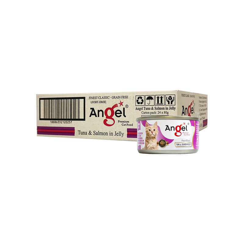 Angel Tuna and Salmon in Jelly