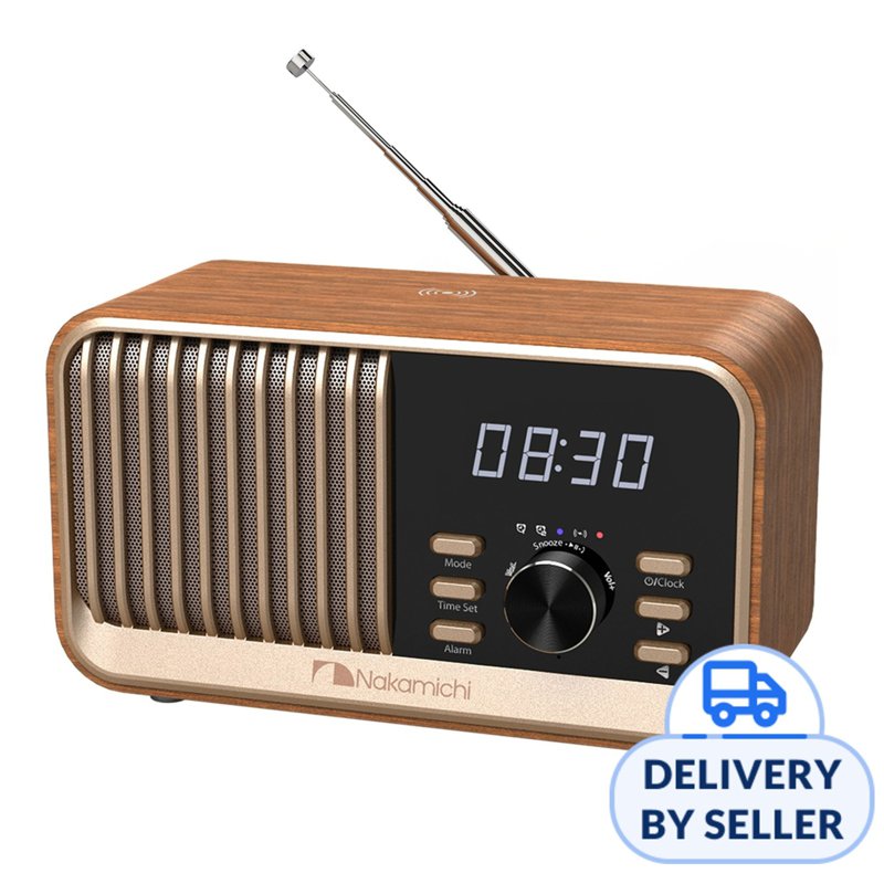 Nakamichi NMFMSPKC80 FM Clock Speaker 1 S