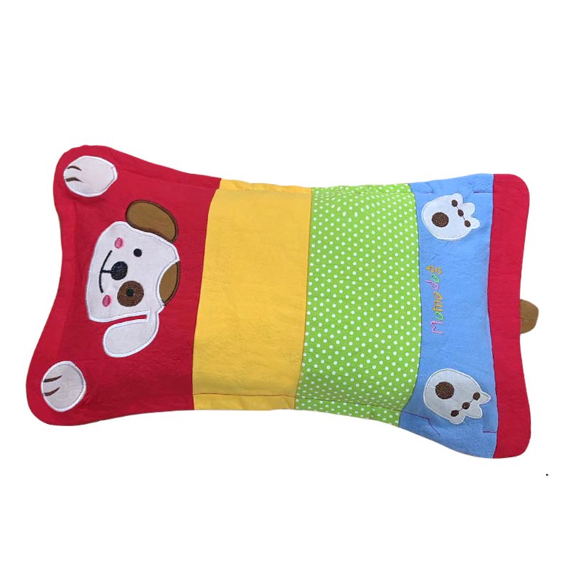Sweet Home Cartoon Buckwheat Pillow - S Dog Strip Red 1 S