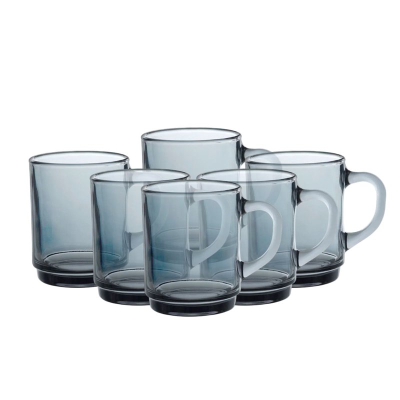 Duralex Versailles Grey Mug 26 cl 6 S