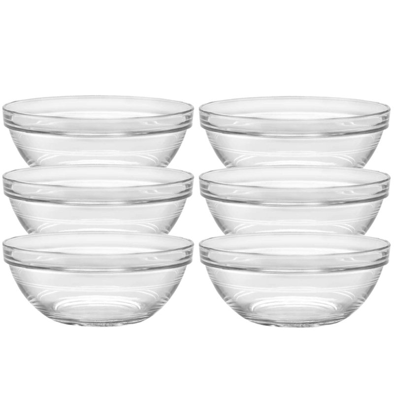 Duralex Gigogne Clear Stackable Bowl 23 cm 6 S