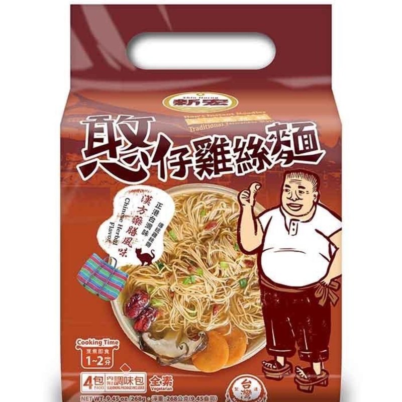 SHIN HORNG Hon's Instant Thin Noodles-Chinese Herbal Flavor