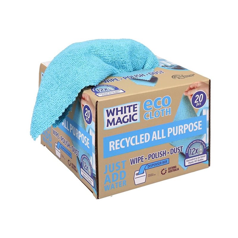 White Magic Eco Cloth Recycled All Purpose 20 S