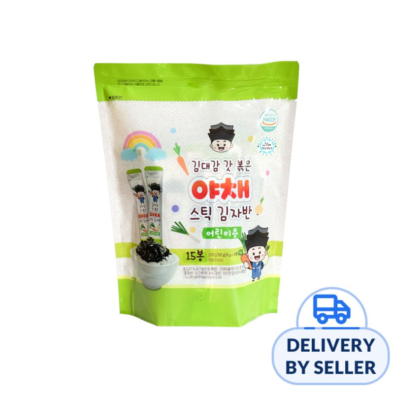 KimDaeGam Seaweed Stick Flakes For Kids - Vegetable