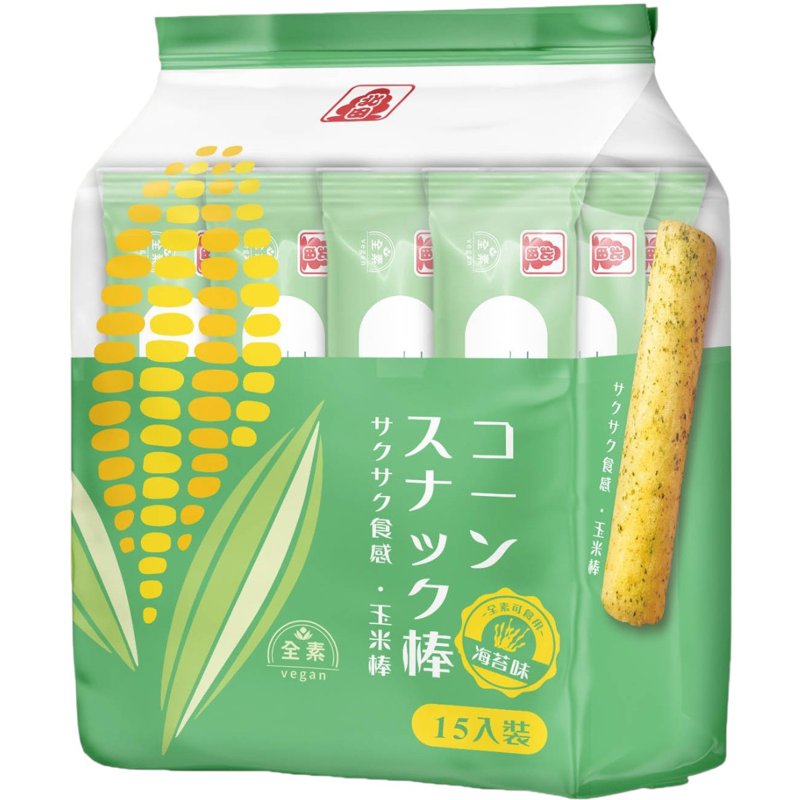 Pei Tien Corn Snack Bar - Seaweed Flavour